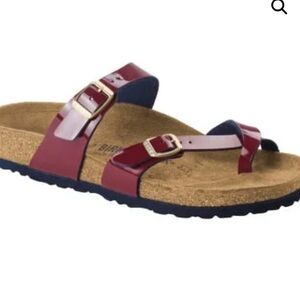Birkenstock Mayari Sandals in Bordeaux EU 37 (US 6/6.5)
